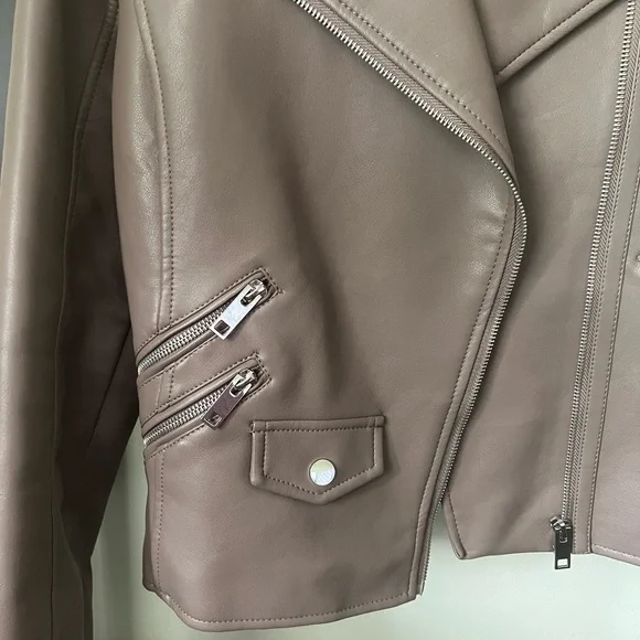 Mango Faux Leather Jacket (S) - Picture 9 of 9